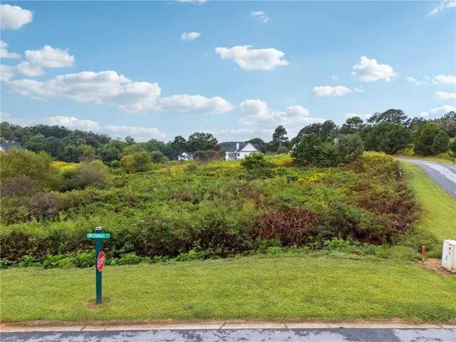 View of community with a lawn