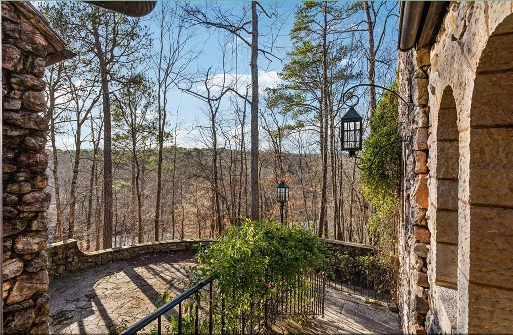 Winter view from back door