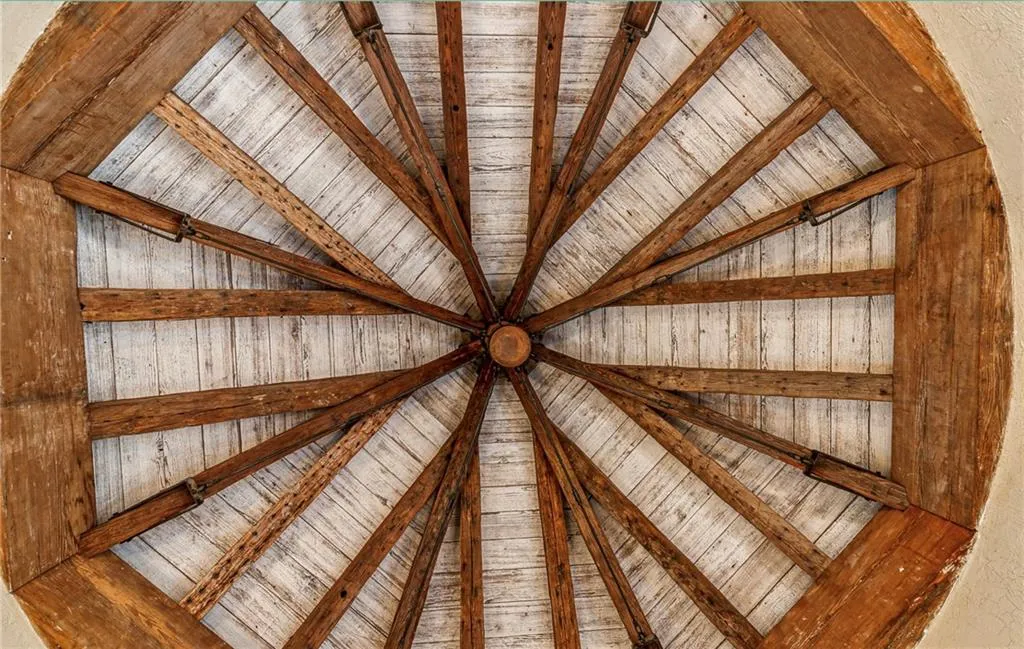 Detail of ceiling above stairs