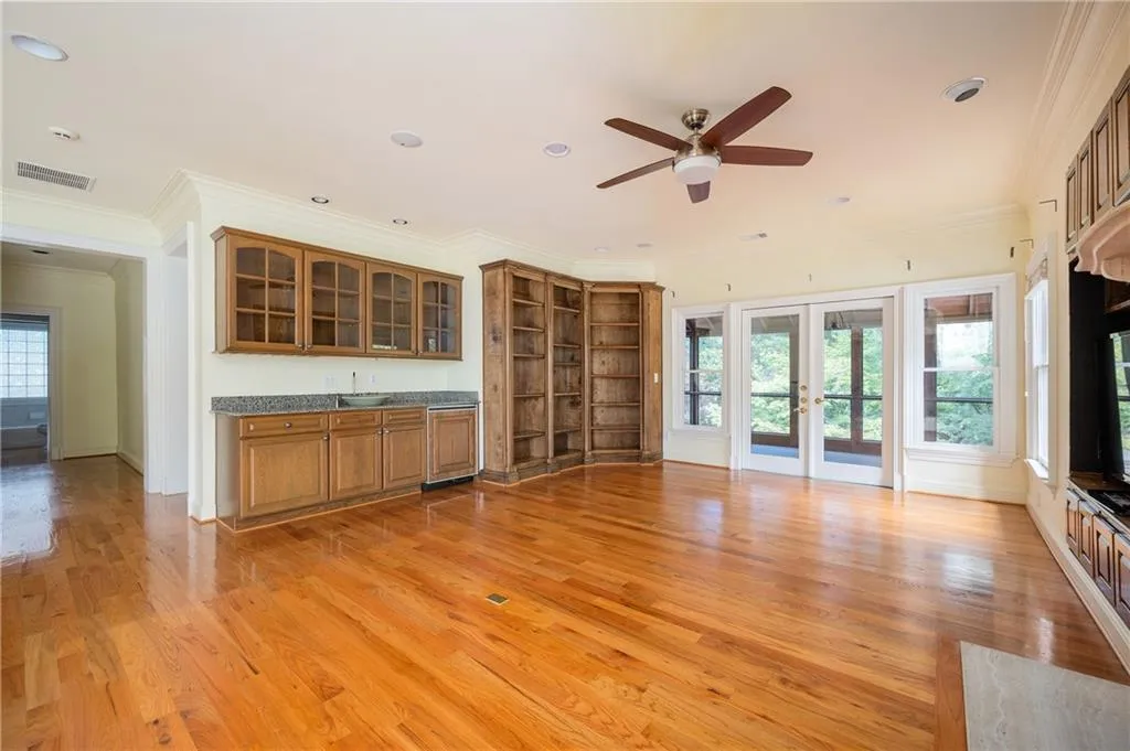 Second floor living room