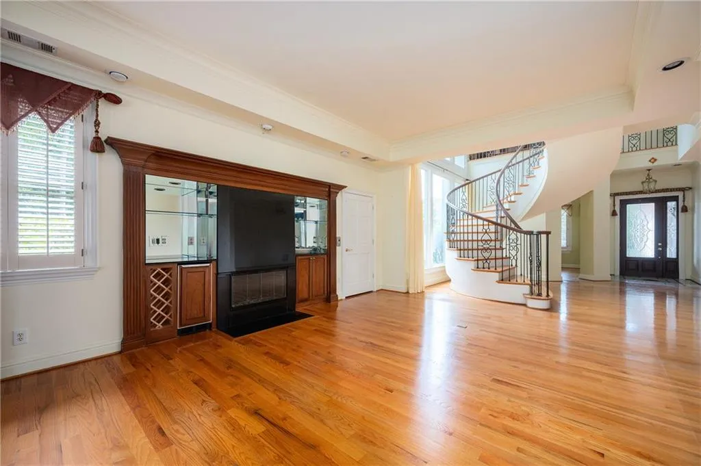 Living room on main level