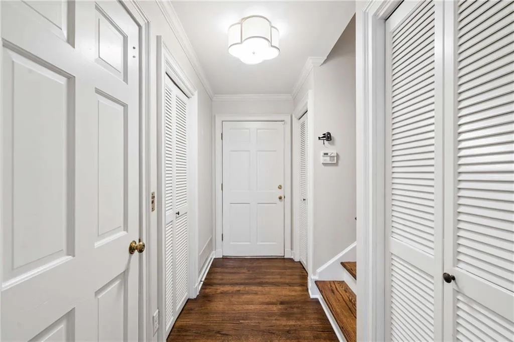Entry from garage with elevator, private stairs and elevator