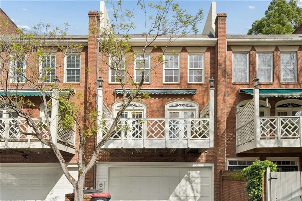 Large deck and private 2 car garage.
