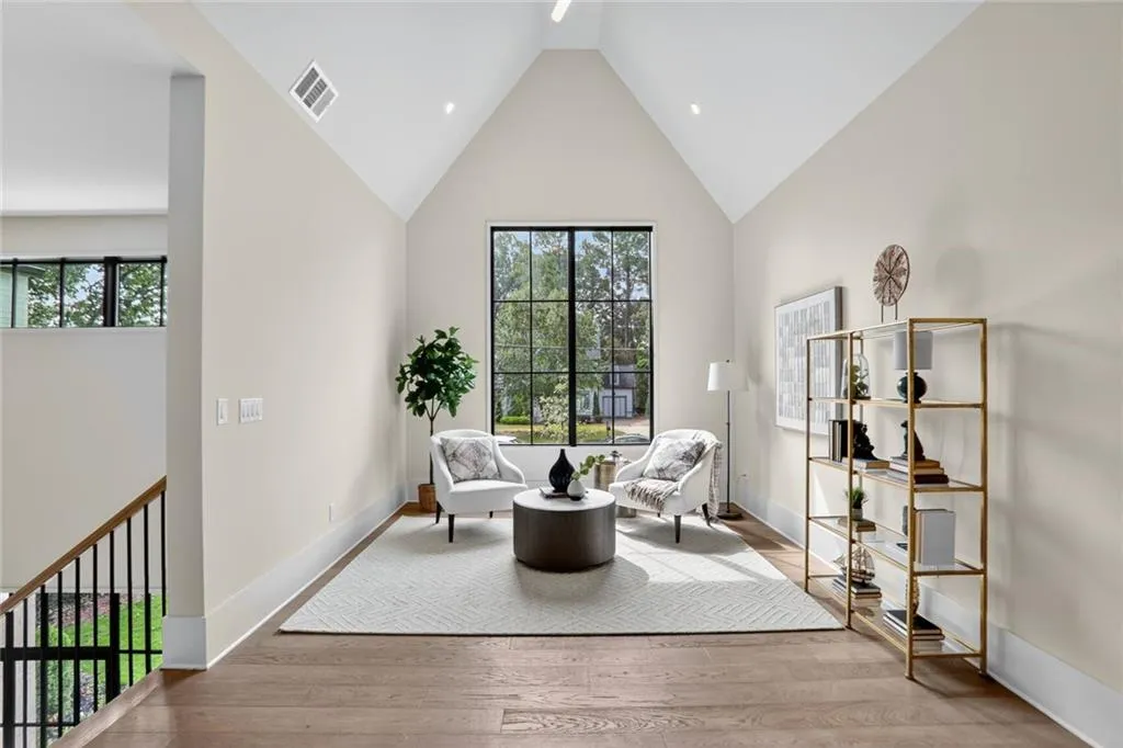 Upstairs Loft area can be whatever you desire. Here it's pictured as a lounging area.