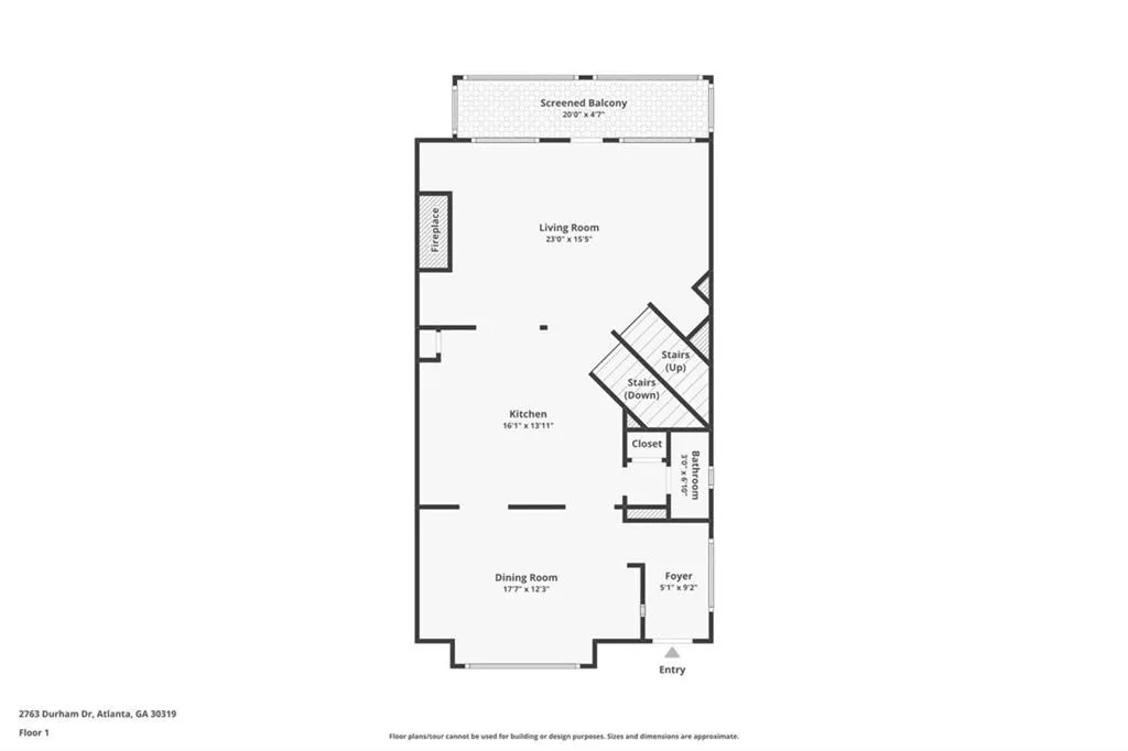 2763 Durham Drive Ne, Brookhaven, Georgia 30319, 3 Bedrooms Bedrooms, 0 ,3 BathroomsBathrooms,Residential,For Sale,2763 Durham Drive Ne,7721118