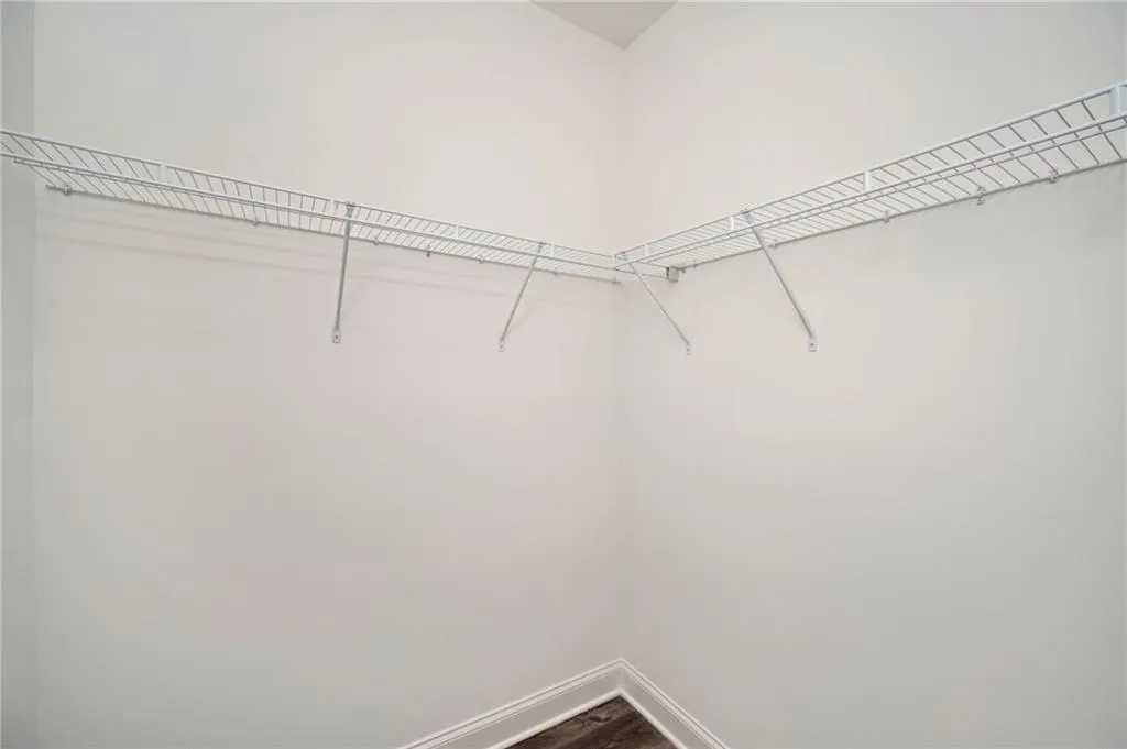 View of spacious closet
