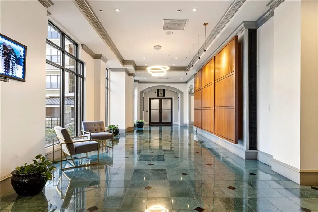 View of community lobby