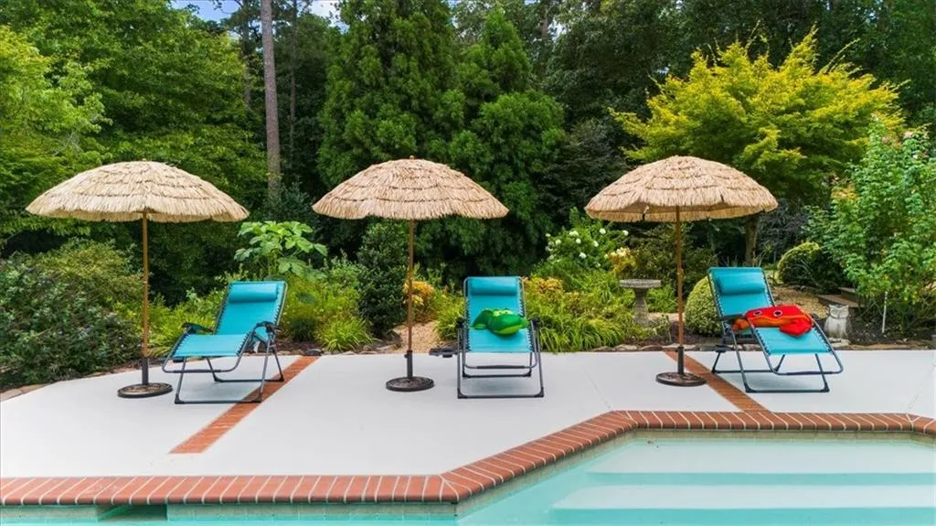 Swimming pool featuring a patio
