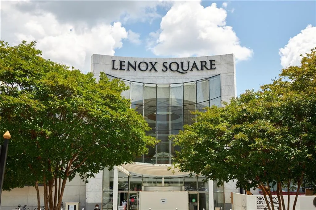 Enjoy dining and shopping options at Lenox Mall.
