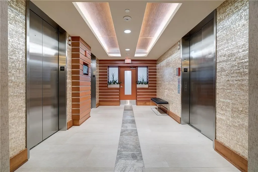 Elevator Lobby on Ground Level
