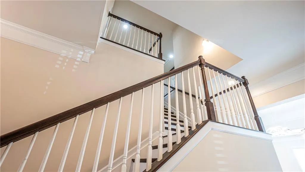 View of stairway