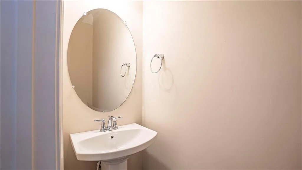 Bathroom featuring a sink
