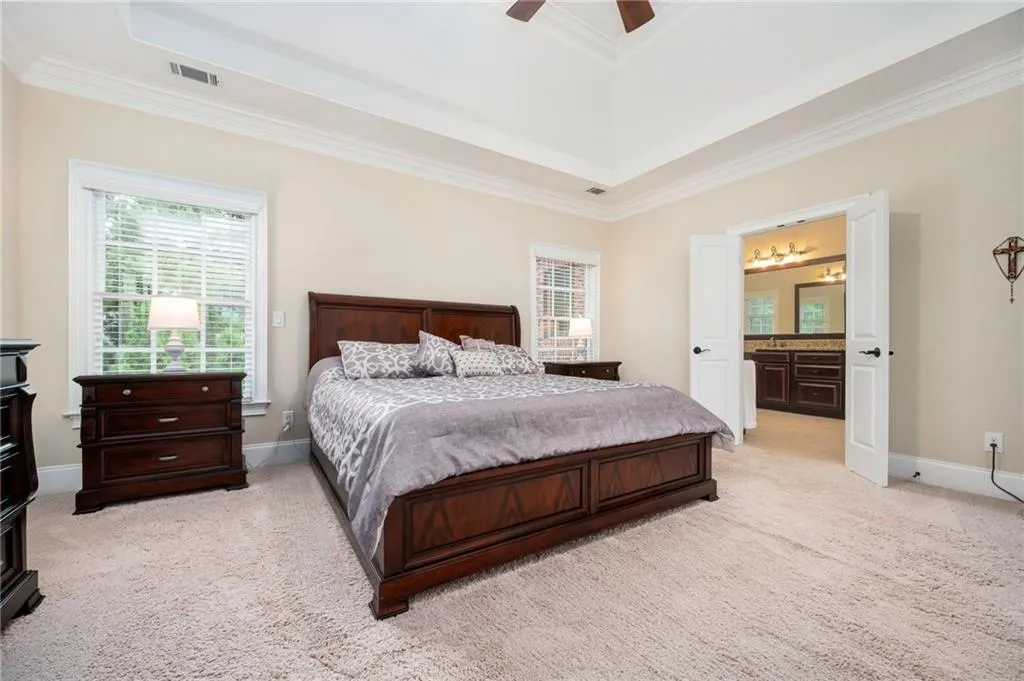 Primary Bedroom with in Suite Bathroom
