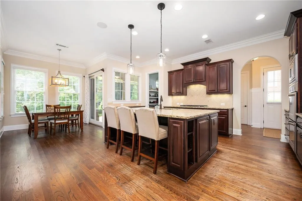 Kitchen with dining area