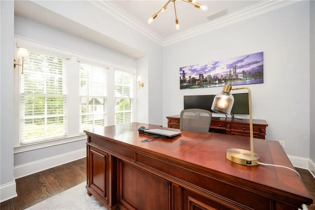 Office with plenty of natural light