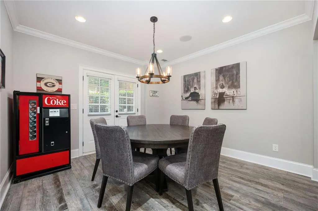 Basement Dining/gaming area