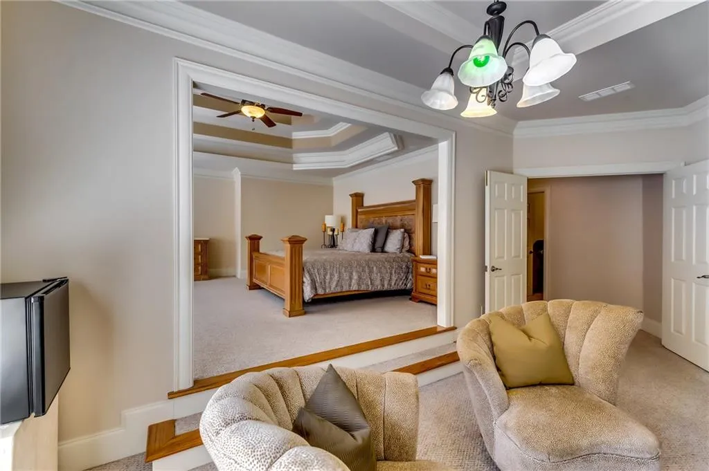 Entrance to the master suite.