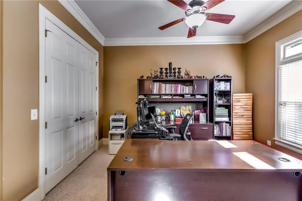 Office or 6th bedroom on the main.