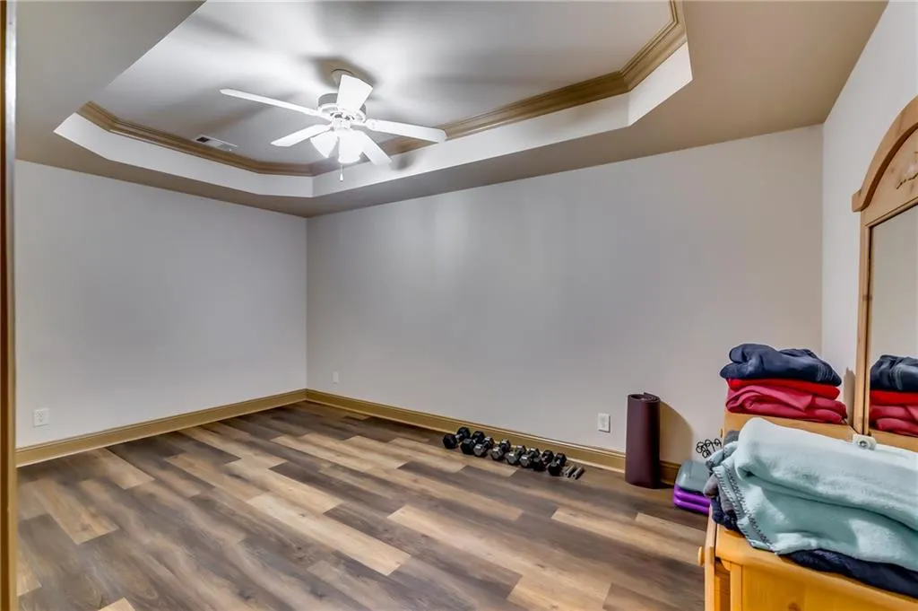 Additional room in the basement.