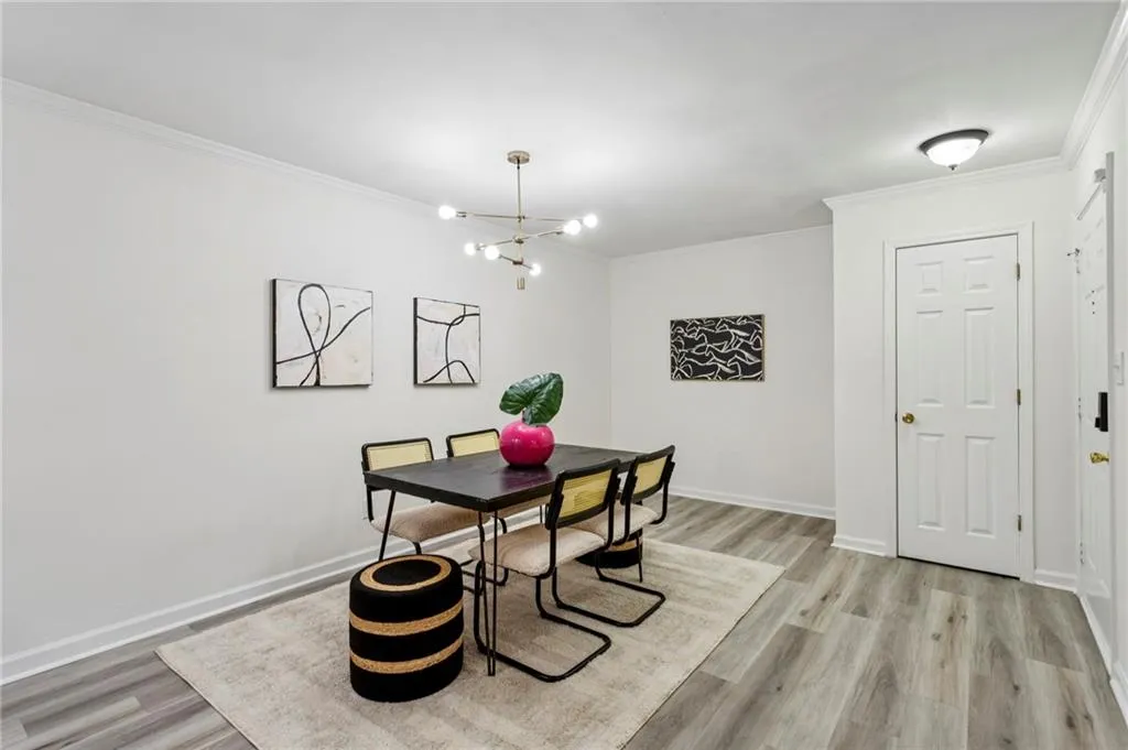 Extended Dining Room allows for home office or additional furnishings