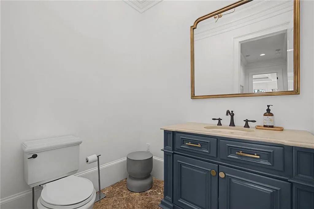 Half bath on main