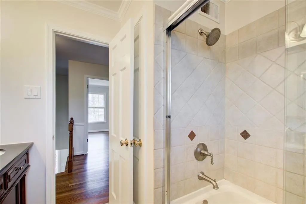 Hall bathroom upstairs