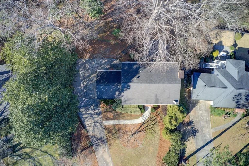 Flat front yard for playing