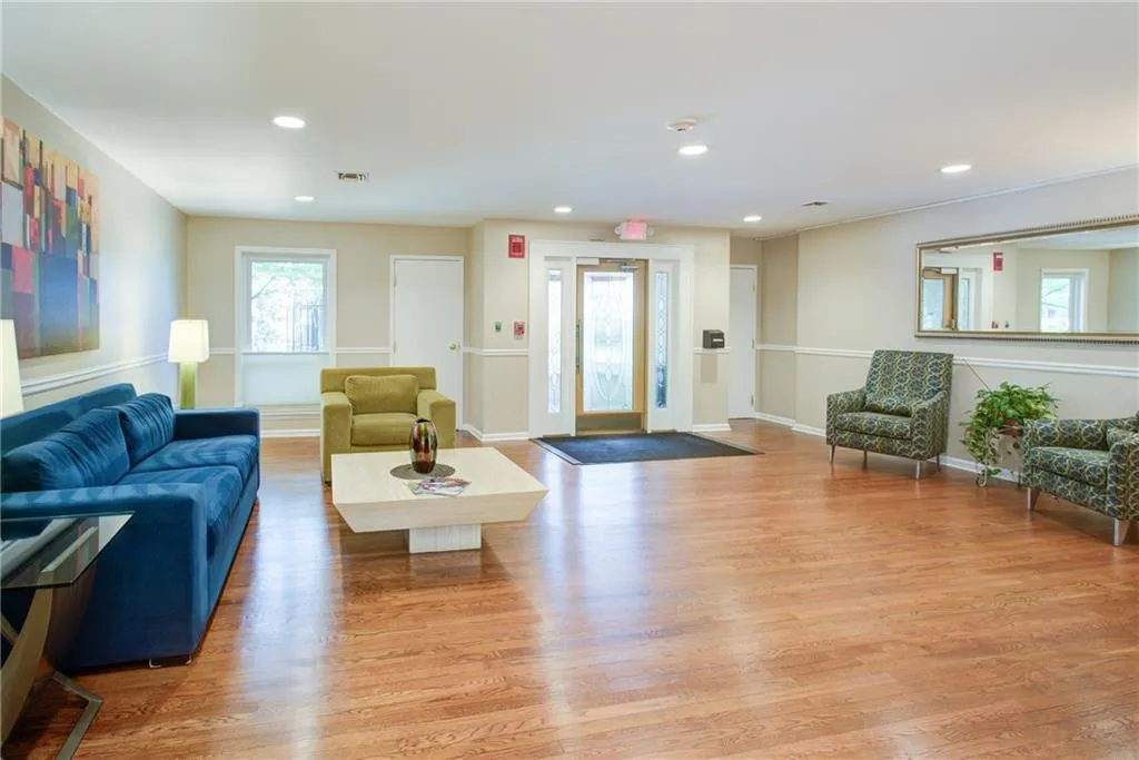 Lobby featuring recessed lighting