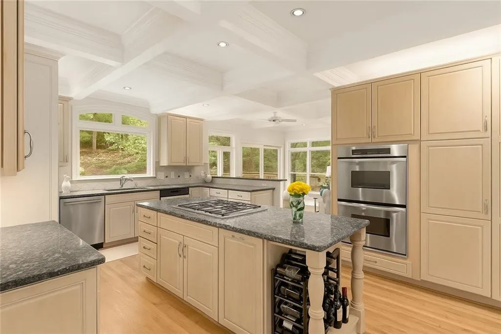 Kitchen painted using AI