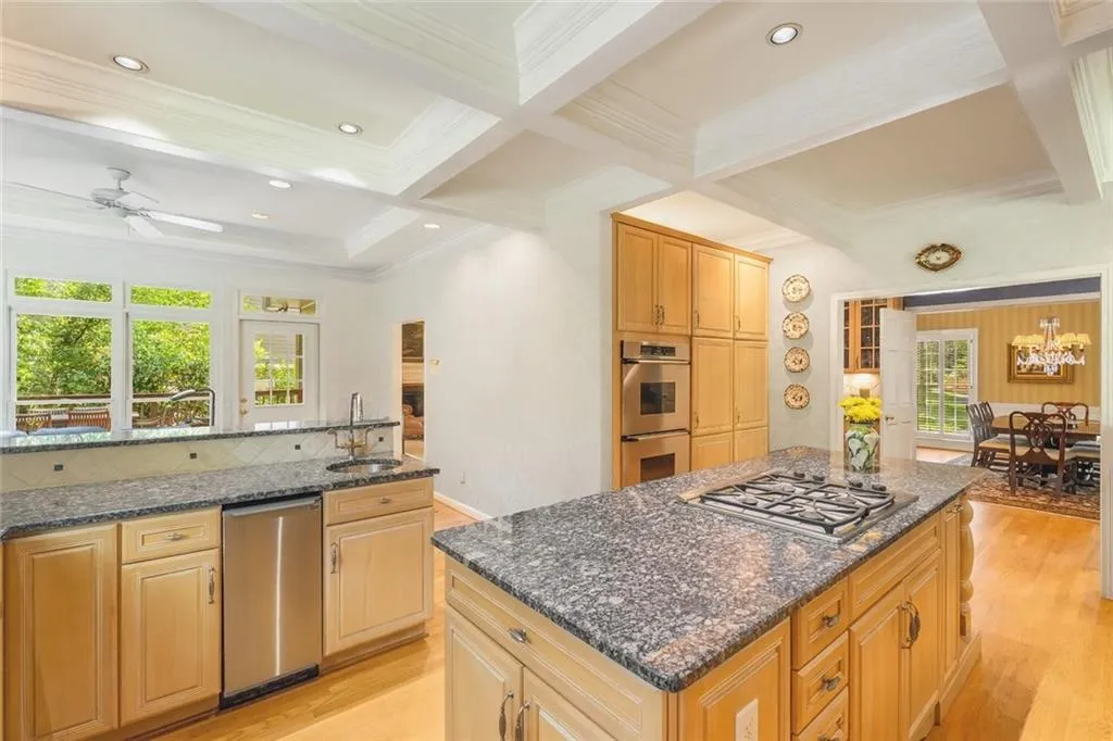 Kitchen painted using AI