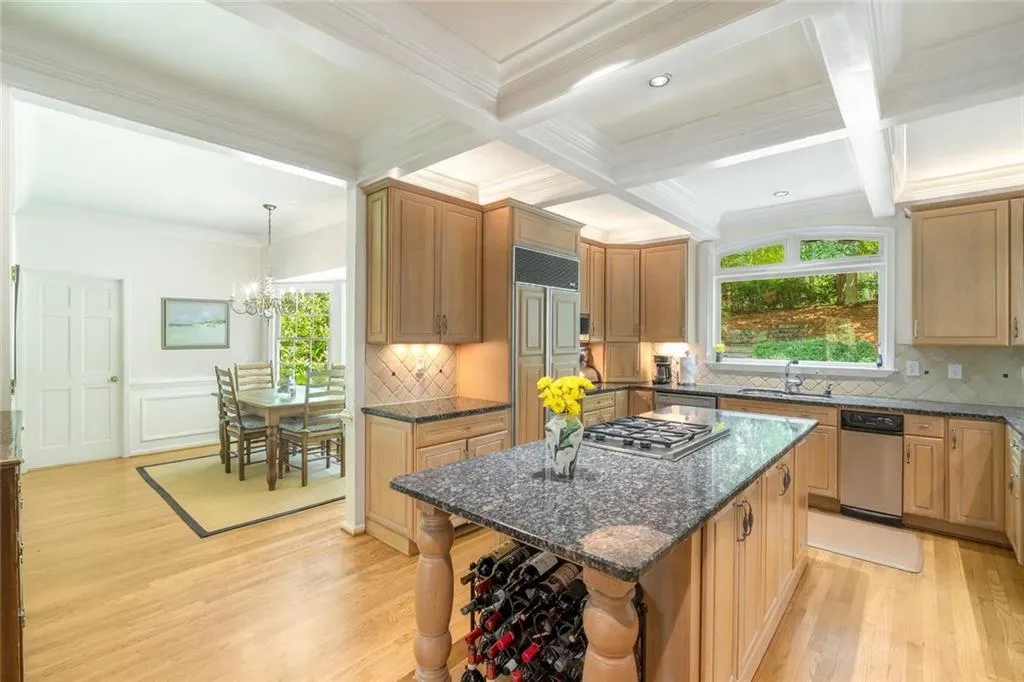Kitchen painted using AI