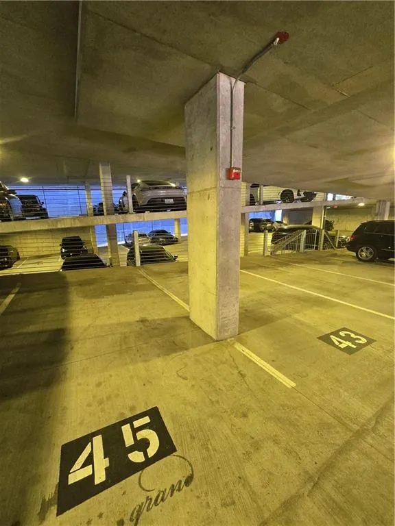 View of parking deck