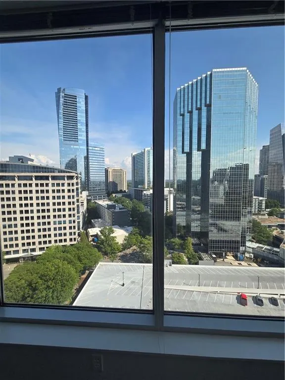 View of city skyline