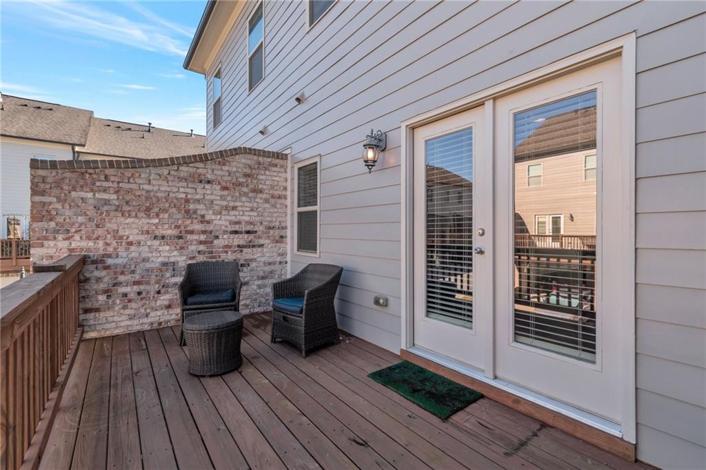 Large deck Large deck