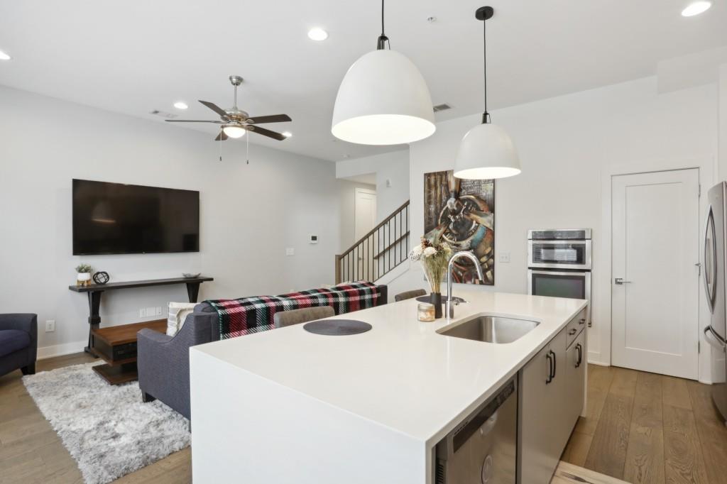 Kitchen And Living Room
