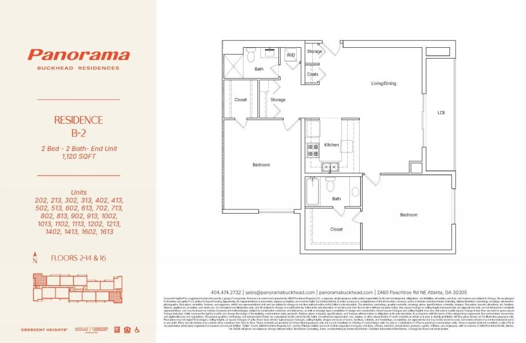 2460 Peachtree Road Ne Unit 1013, Atlanta, Georgia 30305, 2 Bedrooms Bedrooms, 0 ,2 BathroomsBathrooms,Residential,For Sale,2460 Peachtree Road Ne Unit 1013,7759141