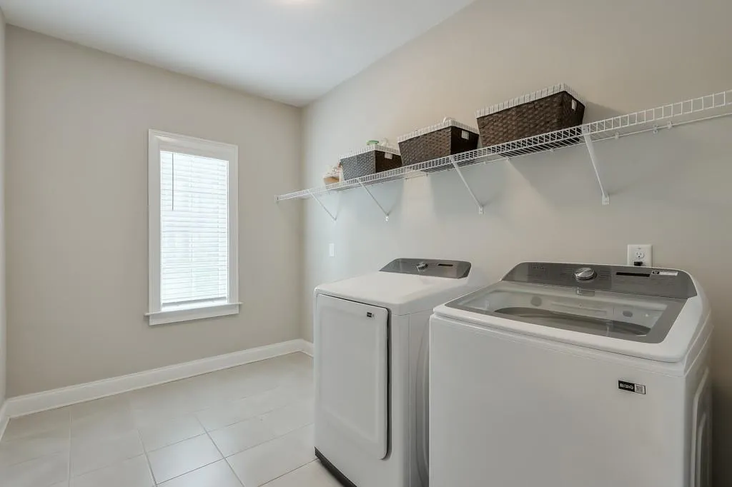Spacious Laundry room