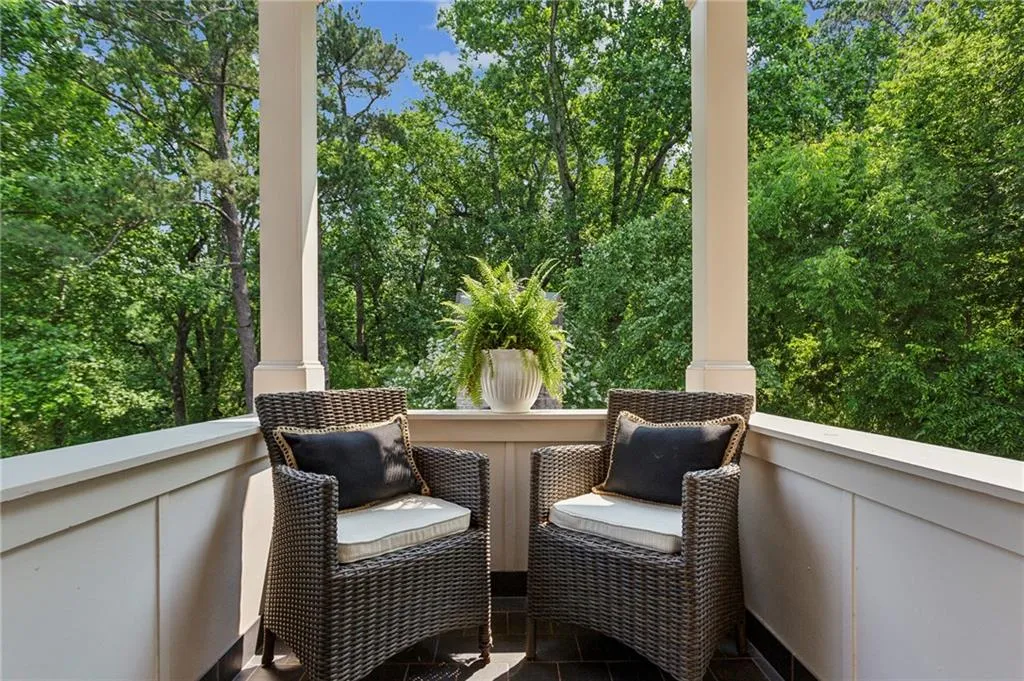 Balcony off primary suite
