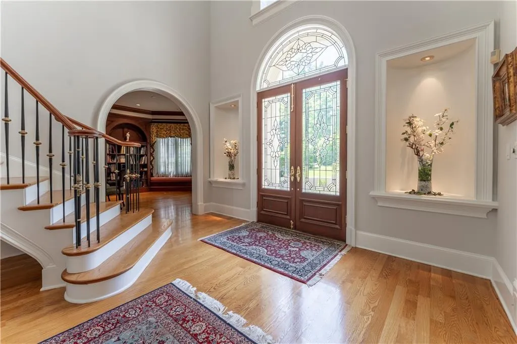 Two Story Entry Foyer