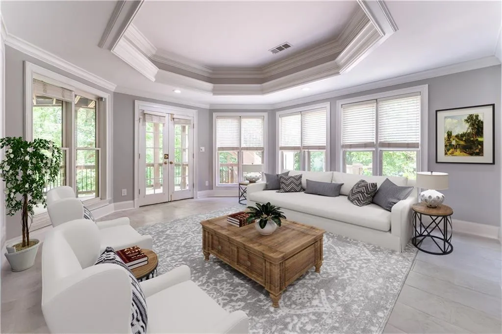 Virtual Sun Room in Terrace currently used as an Office