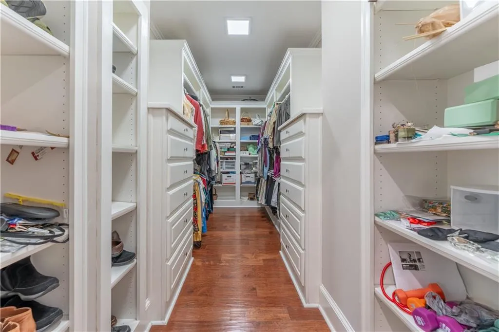 Primary Walk In Closet