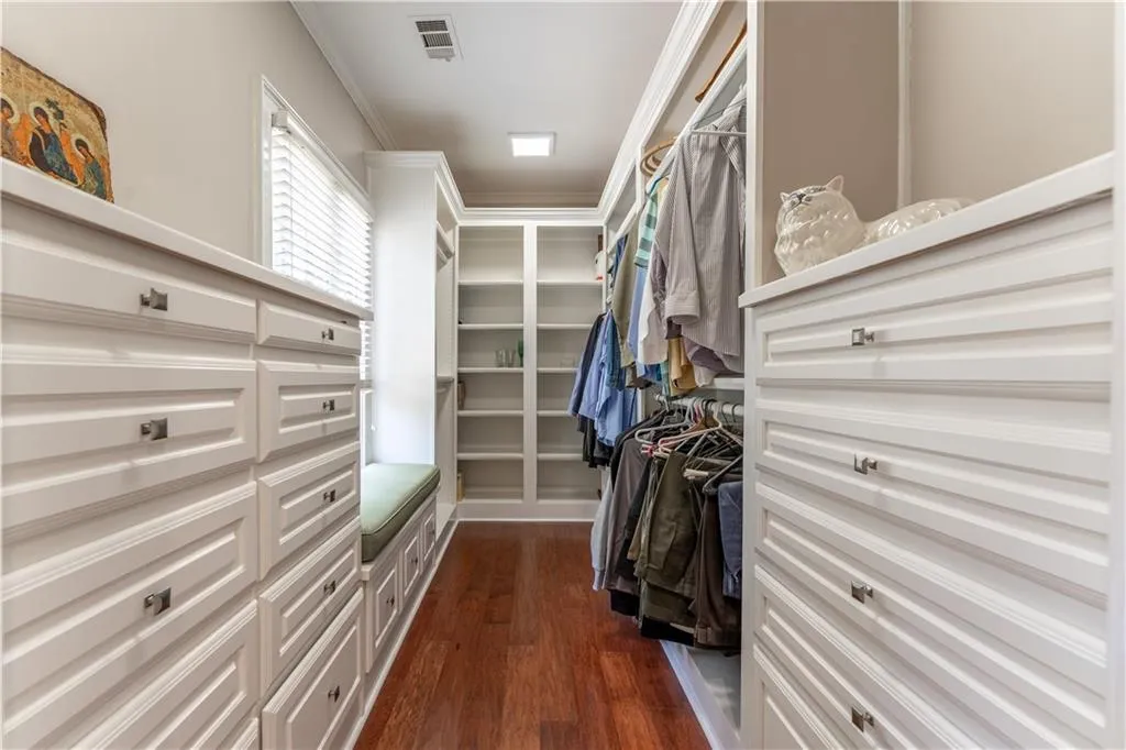 Primary Walk In Closet