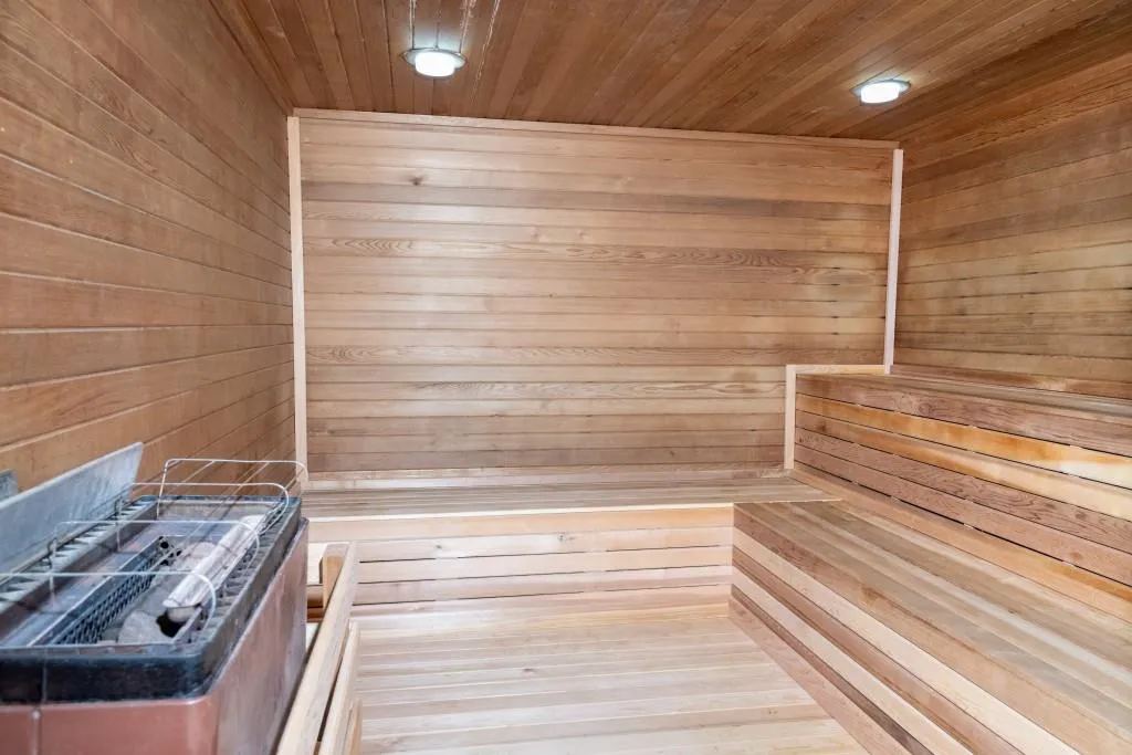 Brand new sauna room