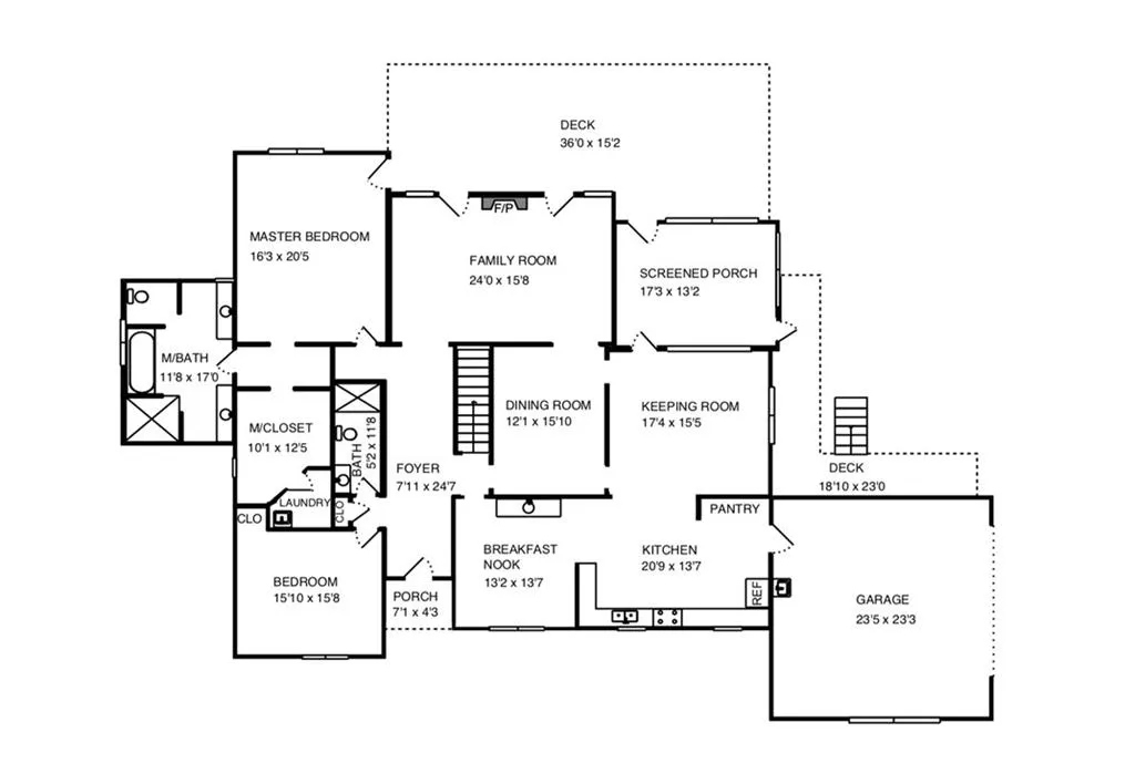 420 Overview Drive, Sandy Springs, Georgia 30327, 4 Bedrooms Bedrooms, ,3 BathroomsBathrooms,Residential,Sold,420 Overview Drive,6729190