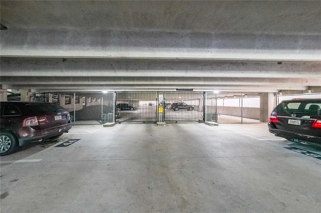 View of parking garage
