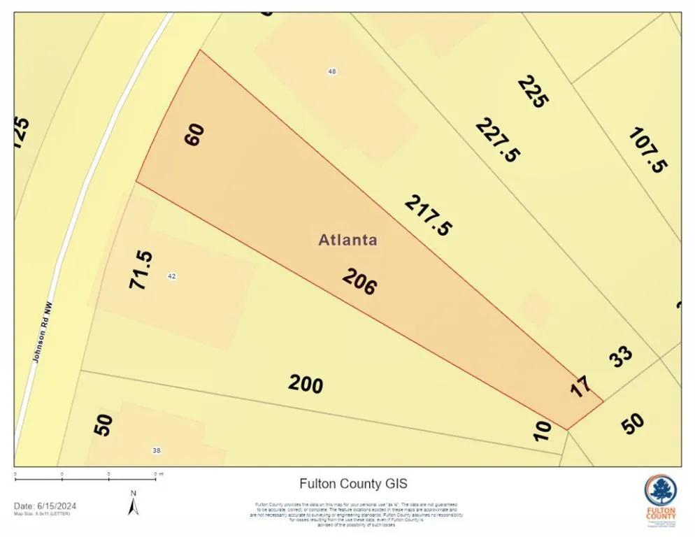 44 Johnson Road Nw, Atlanta, Georgia 30318, ,Land,For Sale,44 Johnson Road Nw,7406689