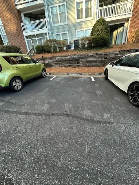 View of vehicle parking