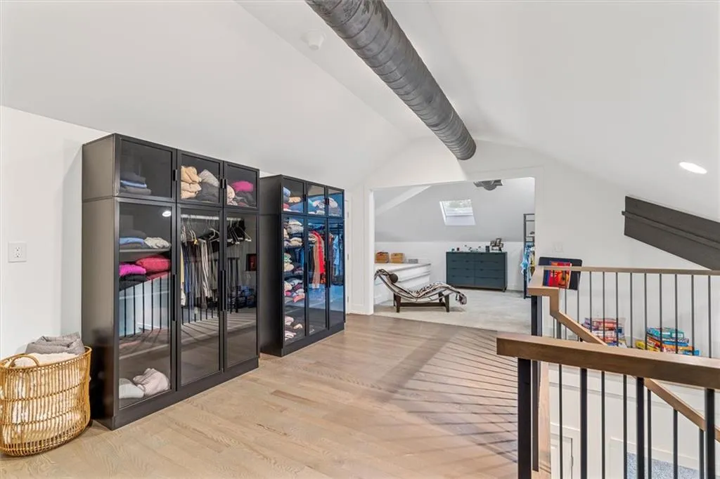 large upper level loft