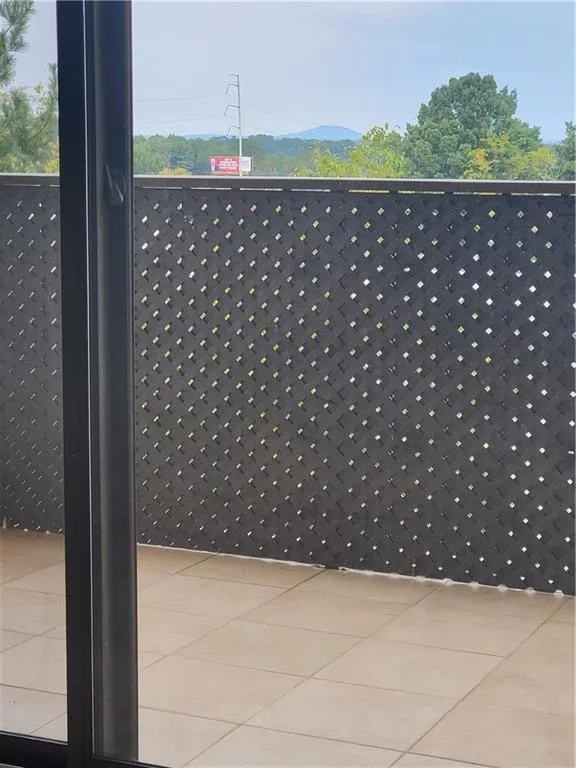 Private view of Balcony