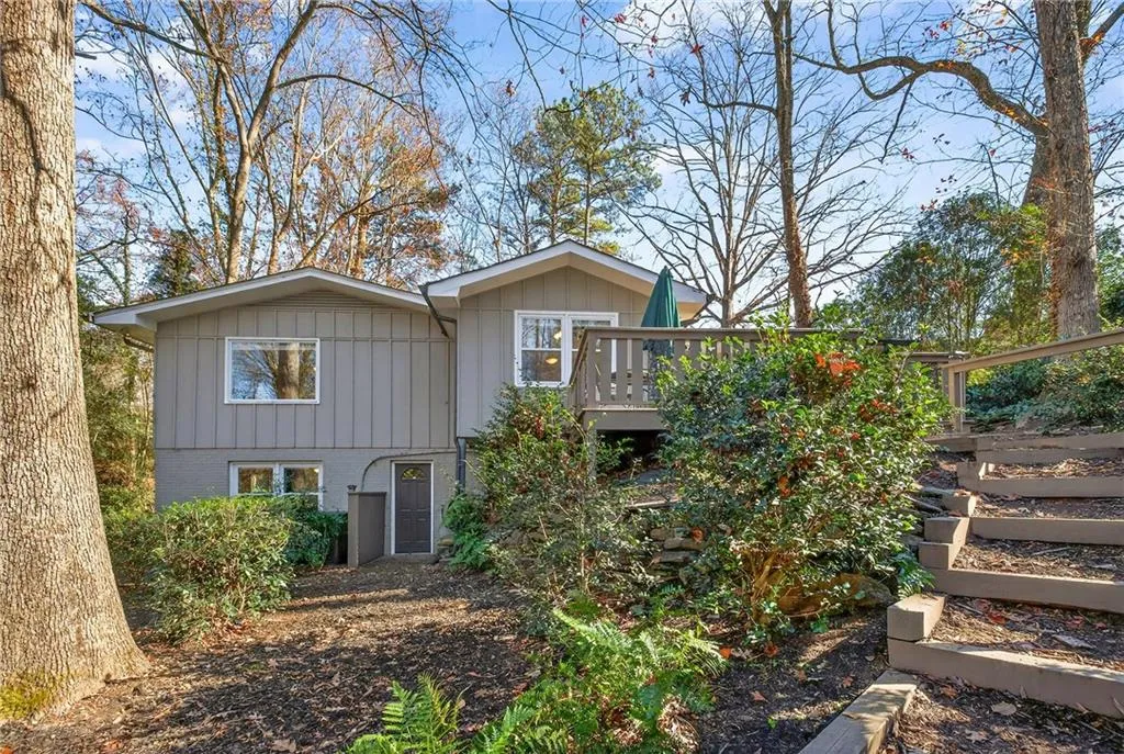 Professionally Land + Hardscaped Rear Yard | Serene Wooded Views | Terrace Level Access